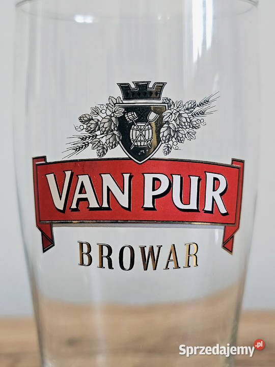szklanka pokal kufel na piwo Van Pur 03 l 4 podkarpackie Krosno