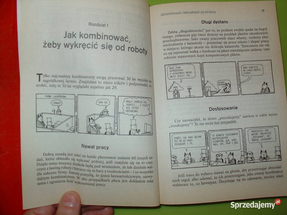 Dilbert i nie biurowi kombinatorzy Scott Adams Łódź