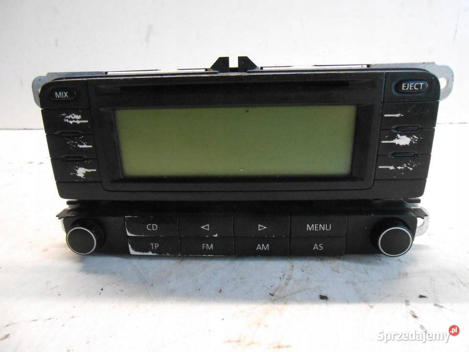 RADIO CD VW 1K0035186D BEZ KODU