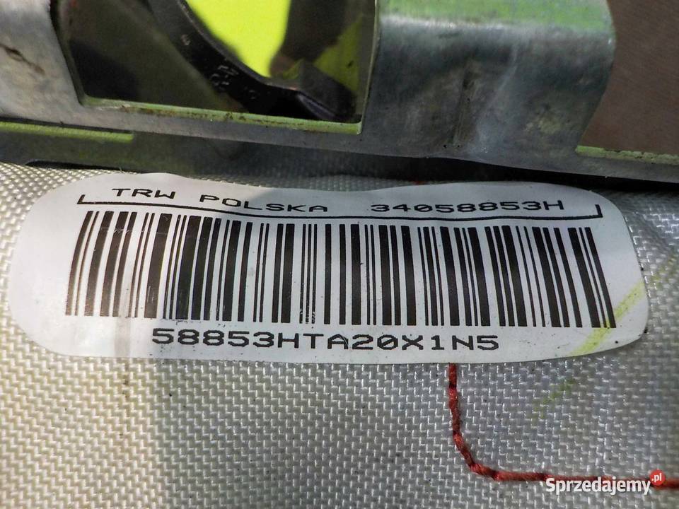 MITO 12r AIRBAG poduszka pasazera 34058853H Poduszki powietrzne Suków