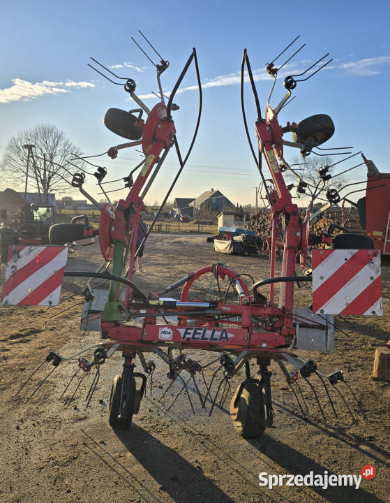 Przetrząsacz siana FELLA TH6606 DN 66 m Fella Włosty