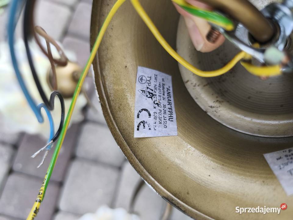 Żyrandol Tulipan 5x Lampa wisząca MADE IN POLAND Lampy wiszące Dębica sprzedam