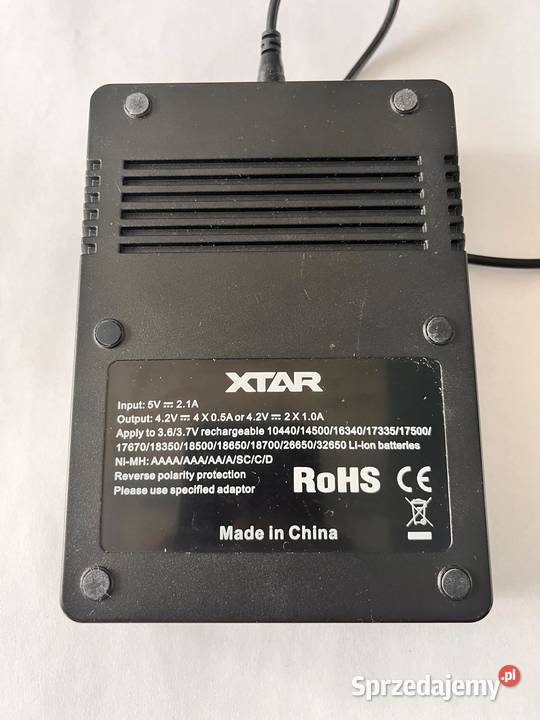 Ładowarka XTAR VC4 do akumulatorów Liion i NiMH mazowieckie Warszawa