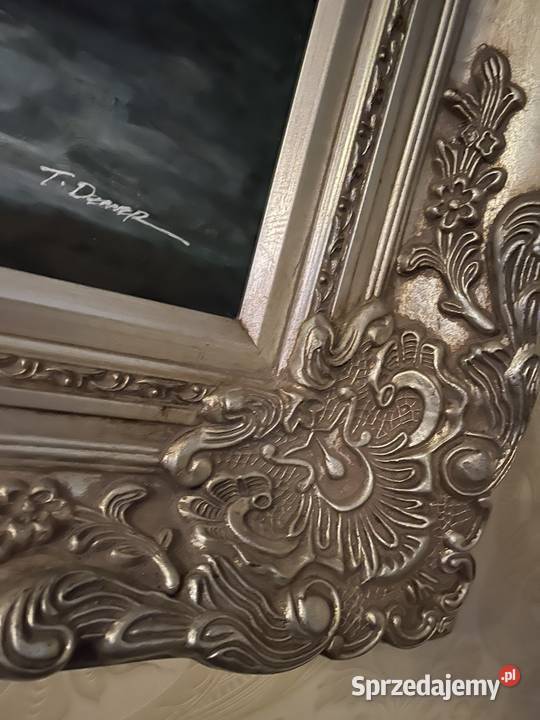 Ogromny obraz 8777 na płótnie przepiękna Bystrzyca Kłodzka sprzedam