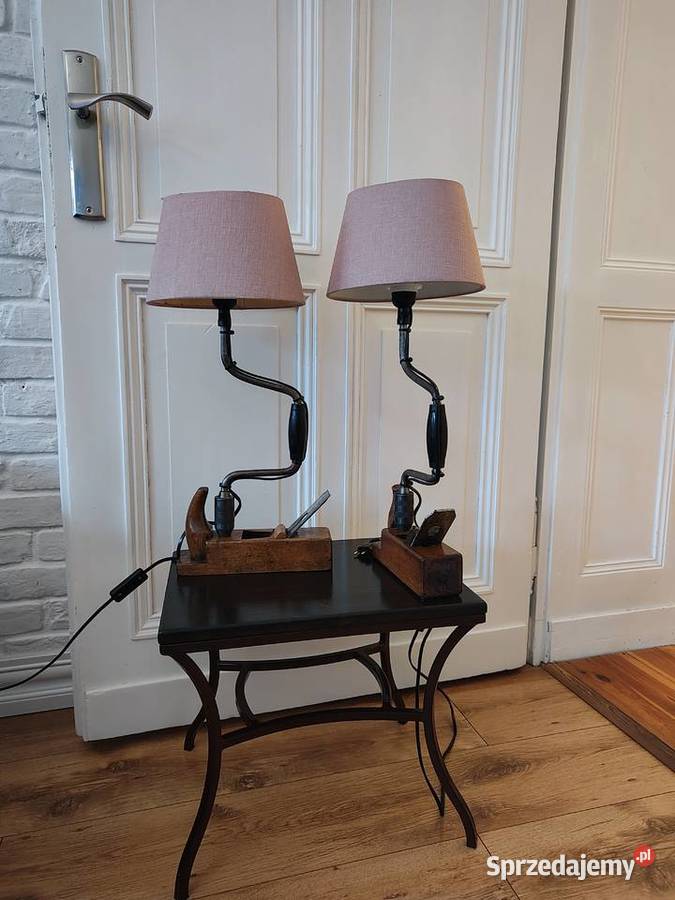 Lampki nocne vintage loft dolnośląskie Legnica