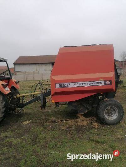 Prasa zwijająca massey ferguson 822 Milicz sprzedam