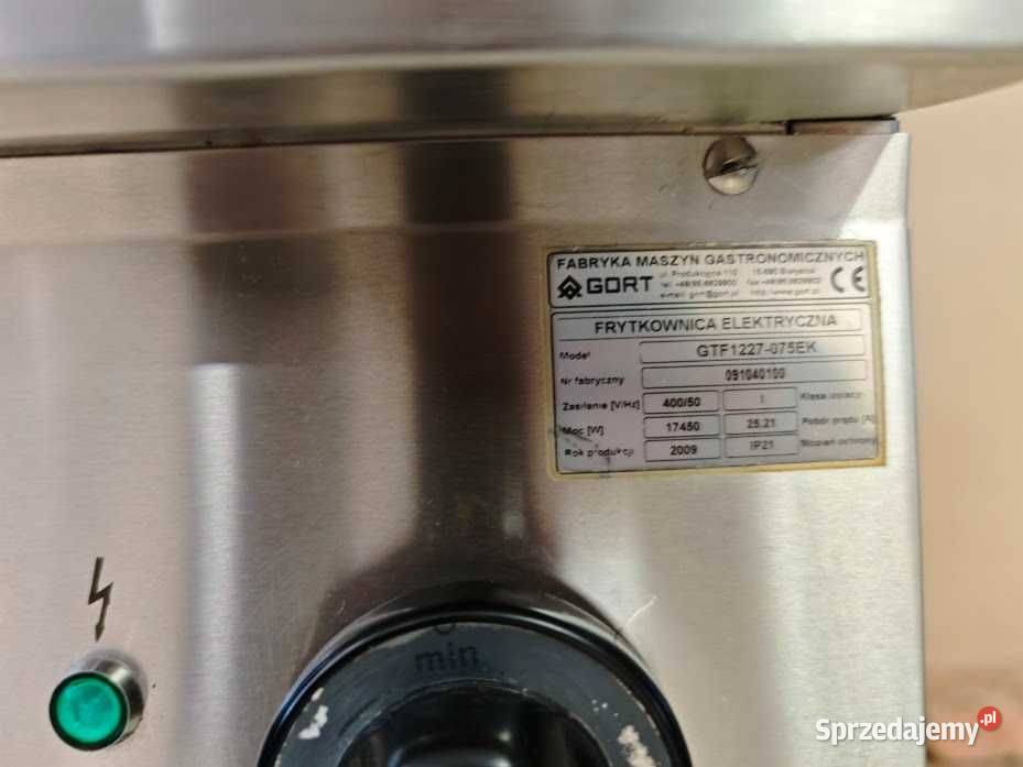 Frytownica gastronomiczna GORT GTF1227 1745kW Góra