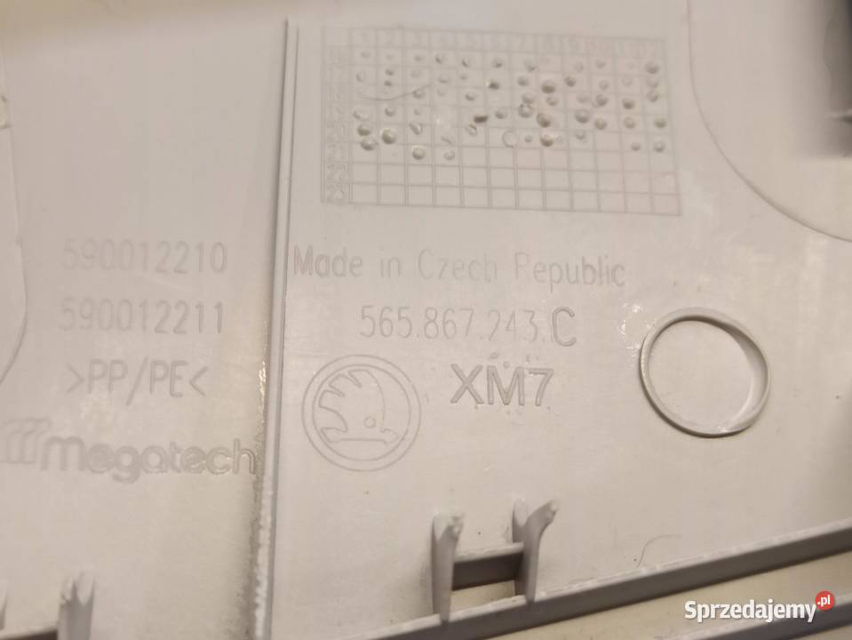 SKODA KODIAQ OSŁONA SŁUPKA LEWA 565867243C dolnośląskie sprzedam