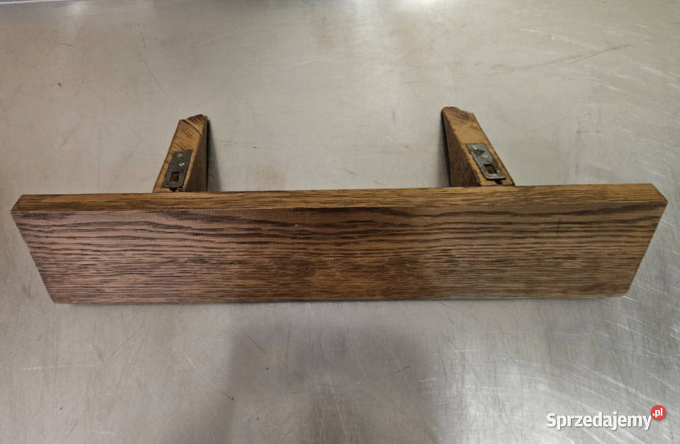 Półka dębowa wisząca śląskie Pszczyna