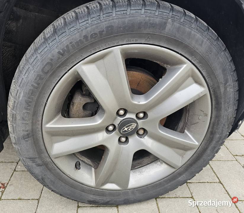 Koła Subaru outback 17 opony zimowe Pabianice sprzedam