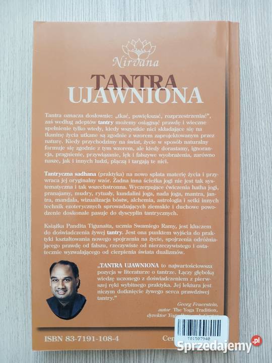 Tantra ujawniona Pandit Rajmani Tigunait Kraków