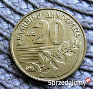 Grecja 20 Drahma 1990r Kalisz