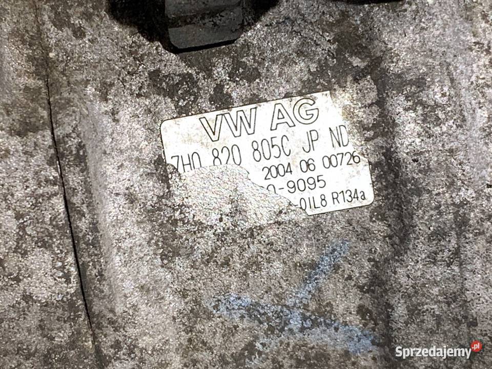 SPRĘŻARKA KLIMATYZACJI VW TOUAREG 7H0820805C 25 osobowe Klimatyzacja