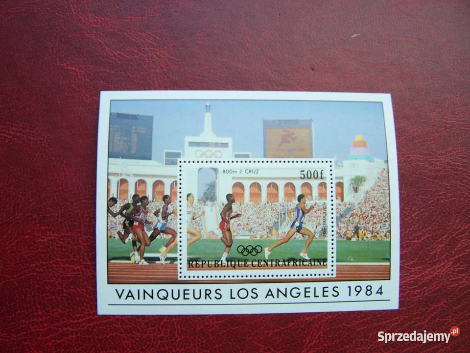 Centralna Afryka 1984 MNH Mi 108689 Sport Tychy