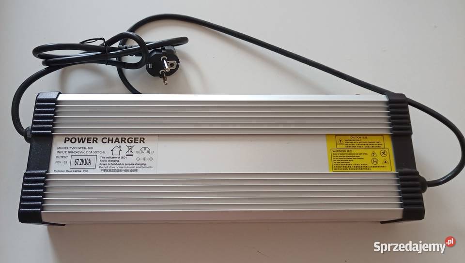 60v Ładowarka liion 672v 10A 16s wentylator x2 Warszawa