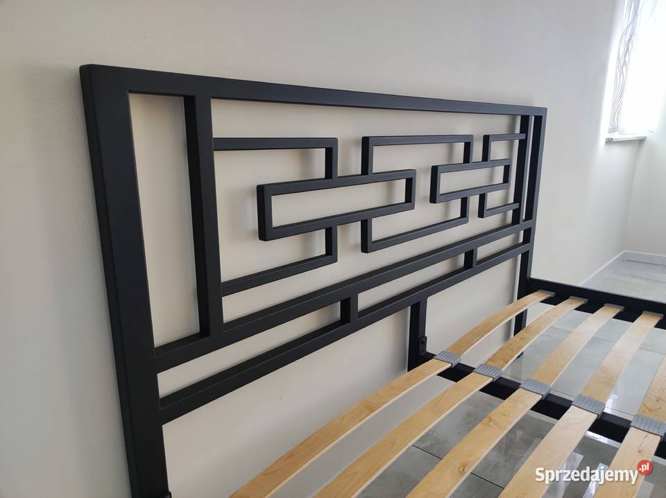 Łóżko metalowe nowoczesne loft Łóżka Łańcut