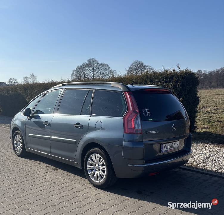 Citroen C4 Grand Picasso 140KM mazowieckie sprzedam