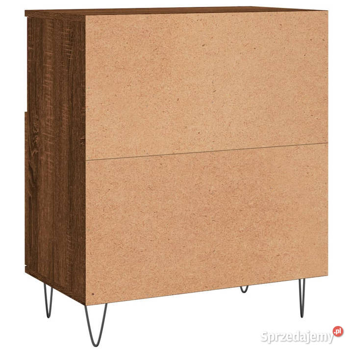Komoda brązowy dąb 60x35x70 materiał