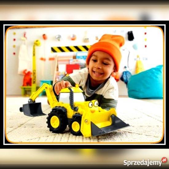 Fisher Bob Budowniczy Mówiąca Koparka Warszawa