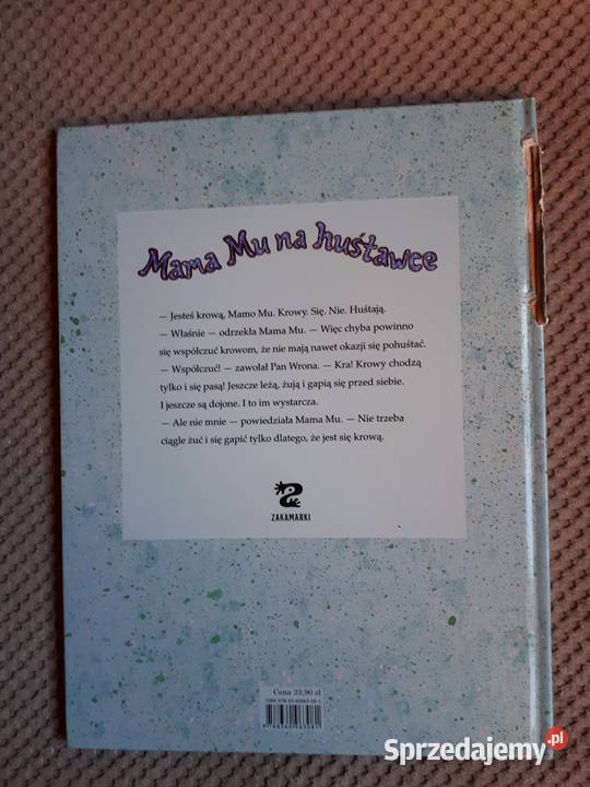 Mama Mu na huśtawce Jujja Wieslander Tomas Kraków sprzedam