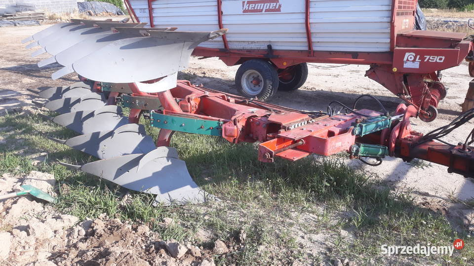 Plug kverneland 5 skibowy obrotowy wielkopolskie Ostrzeszów