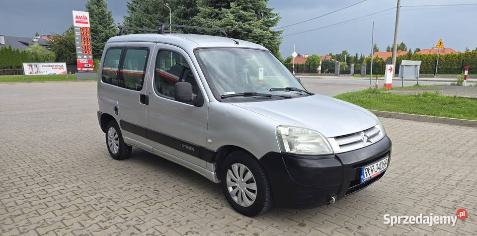 Citroen Berlingo 2003r 19 Diesel Klimatyzacja podkarpackie Jasło