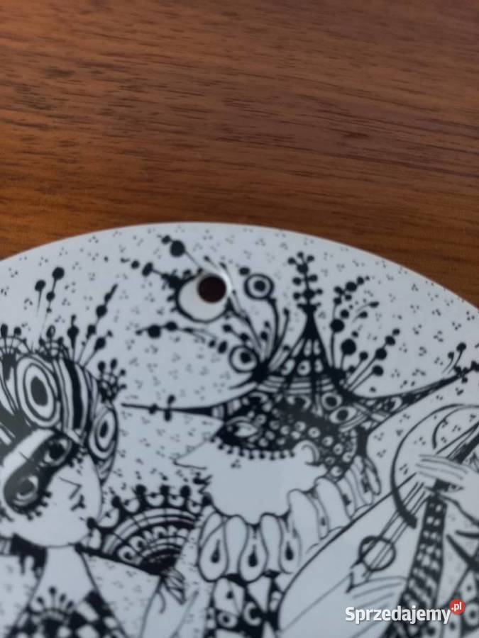 Medalion porcelanowy Luty Karnawał Rosenthal Toruń sprzedam