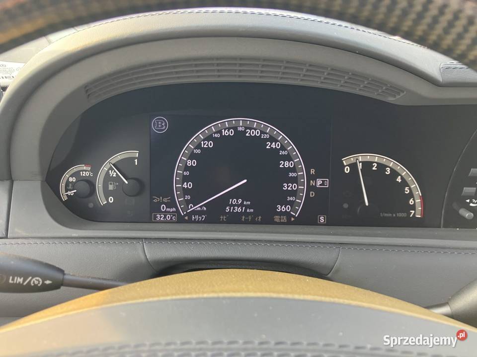 Mercedes Benz W216 CL 600 V12 Brabus Pakiet T13 lubelskie Głusk