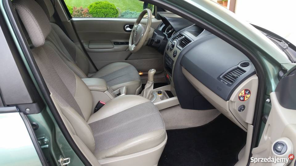 Renault Megane II 16 16V PRYVILEGE skóra SUPER Rok produkcji 2004 Motoryzacja
