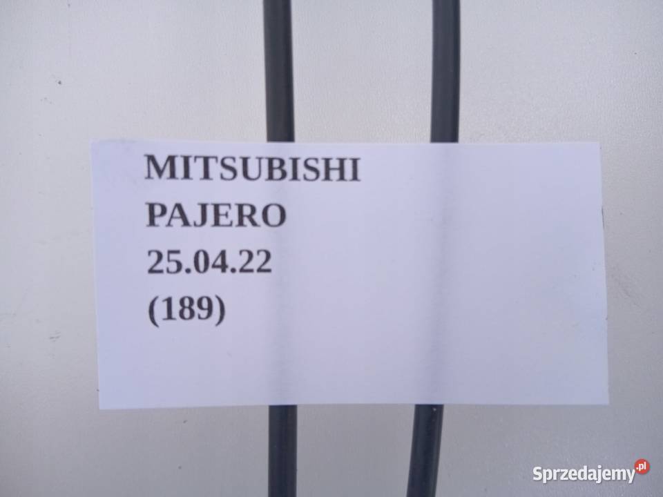 ZAMEK DRZWI PRAWY TYŁ MITSUBISHI PAJERO SPORT II Nowy Tomyśl