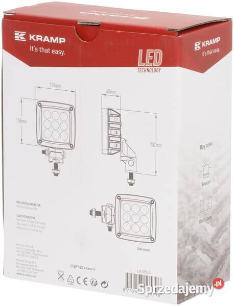 Lampa robocza LED do Steyr Holland Fendt Kamionna sprzedam