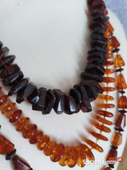 Naszyjnik Bursztyn Baltycki vintage Białystok