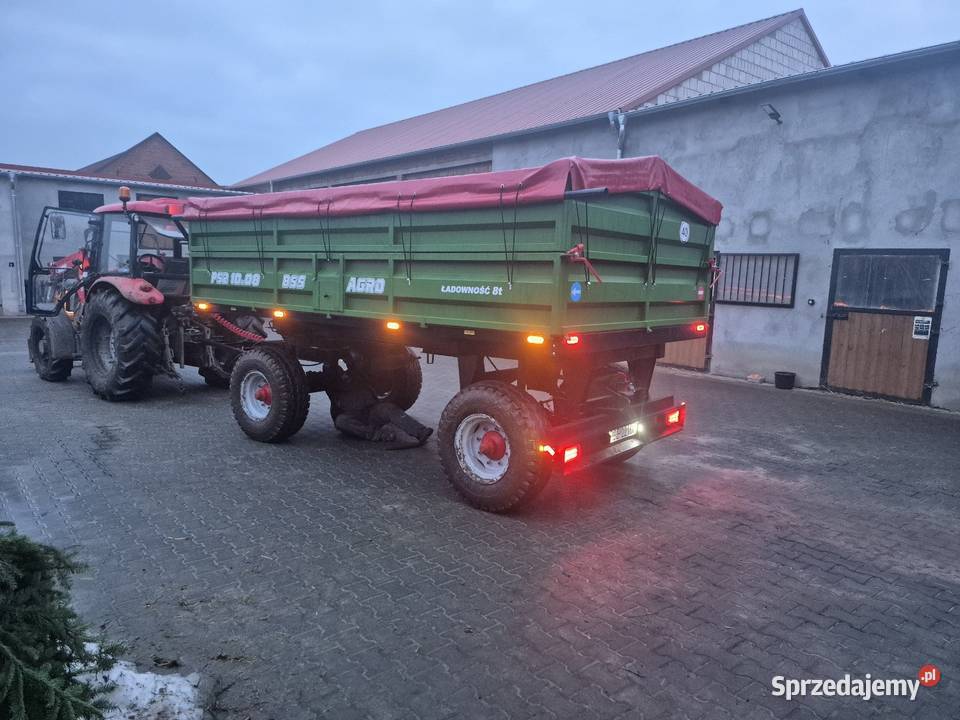 Przyczepa Brandys 10t Czeszka Przyczepy rolnicze Mosina