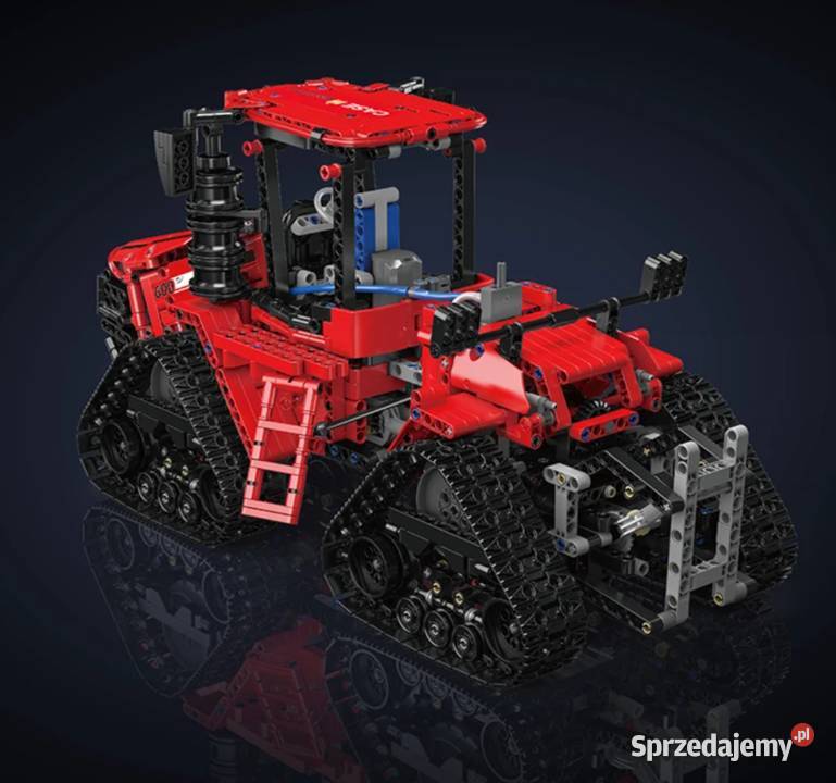 Klocki ciągnik sterowany CASE 1698klocków Klocki Pobiedziska