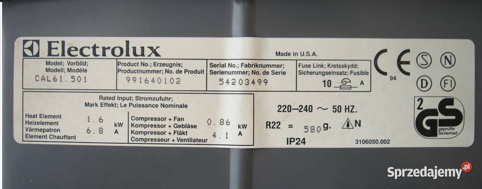 KLIMATYZACJA DACHOWA ELECTROLUX PRZYCZEPA Gostyń