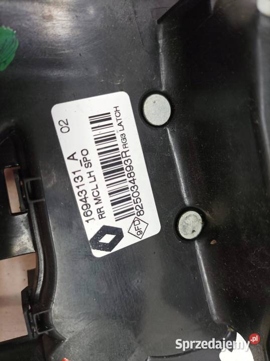 ZAMEK DRZWI TYŁ LEWY EUROPA SEDAN 825034893R