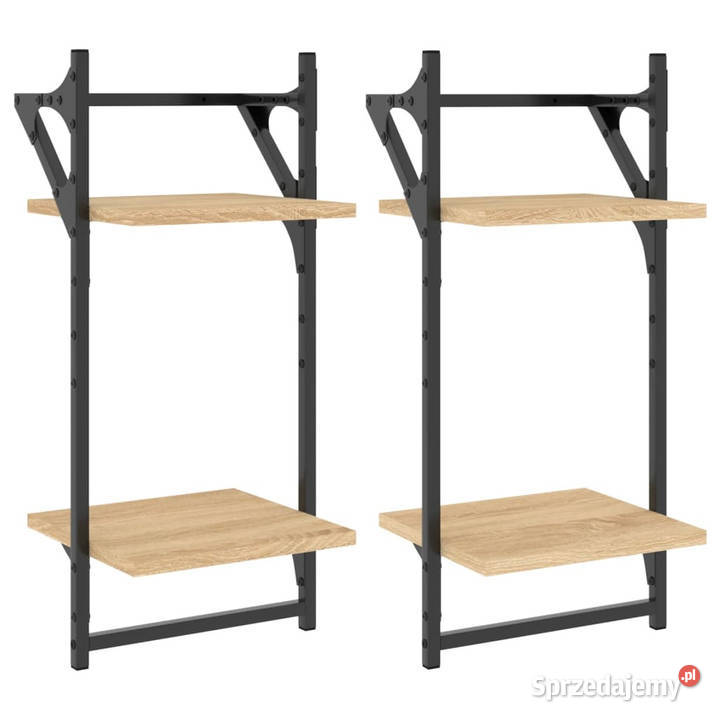 2poziomowe półki z drążkami 2 sonoma 30x25x65 mazowieckie Warszawa