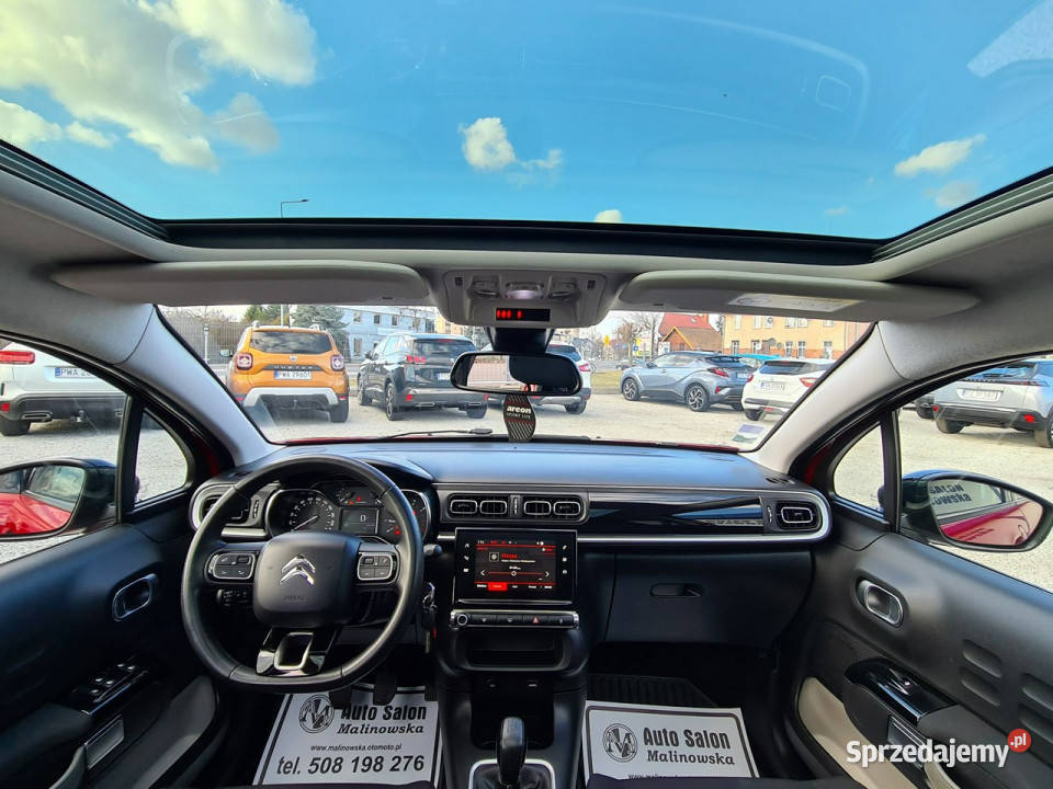 Citroen C3 SzklanyDach Navi PDC GrzaneFotele Led możliwa zamiana Wągrowiec