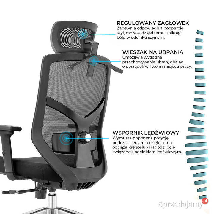 Fotel biurowy ergonomiczny Rosa czerwony ANGEL podkarpackie Jarosław