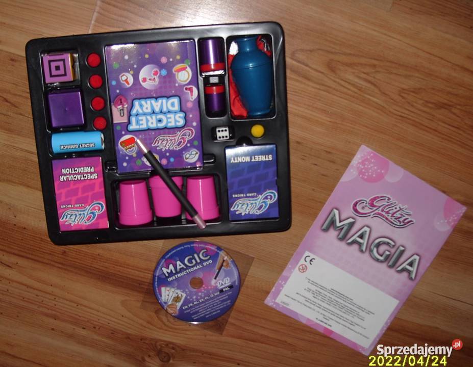MAGIA zestaw magiczny 75 sztuczek HANKY PANKY Rawicz sprzedam