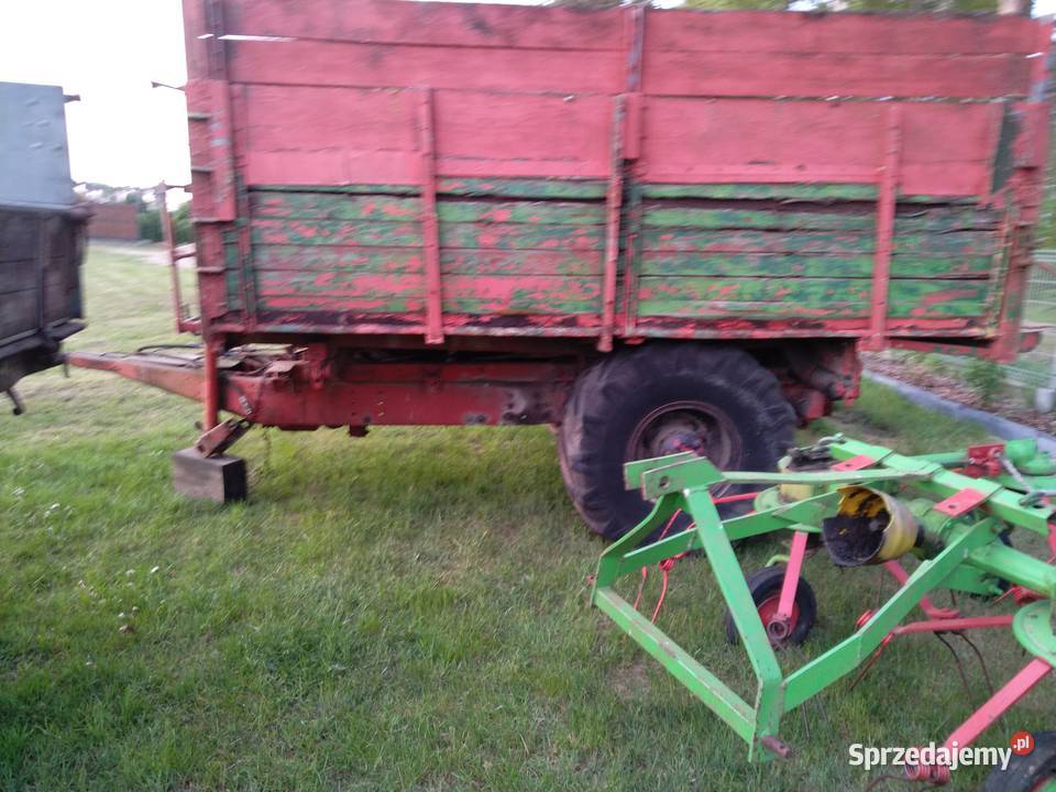Przyczepa jednoosiowa 3 stronny wywrot Przyczepy rolnicze Wiele sprzedam
