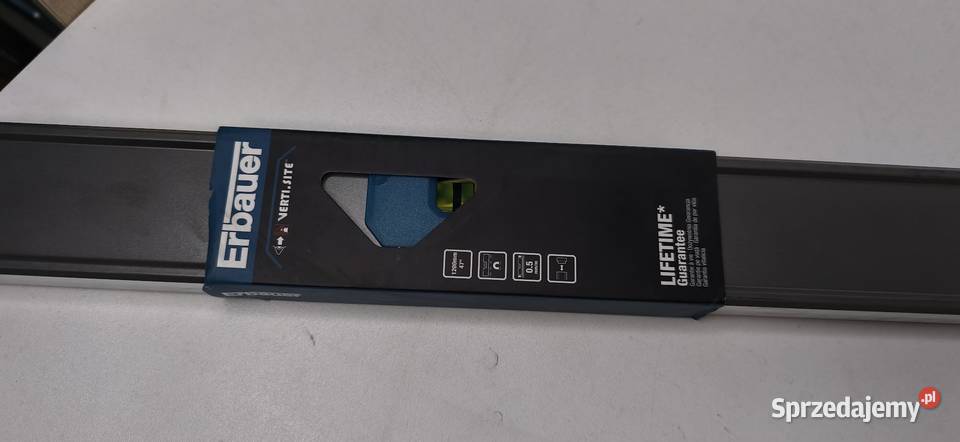 NOWA Poziomica Erbauer libelkowa prosta 1200 mm Oświęcim