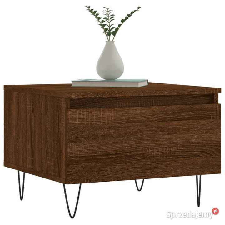 Stoliki kawowe 2 brązowy dąb 50x46x35 WM830875 Warszawa