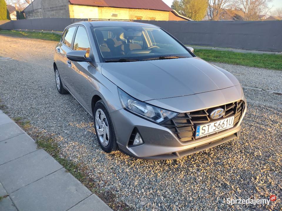 Hyundai i20 12 benzyna 2021r Salon Polska bluetooth Rzeszów