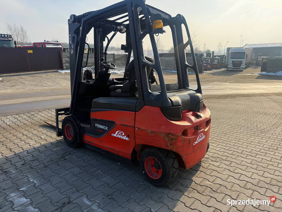 wózek widłowy elektryczny LINDE E30 wolny skok Wózki widłowe sprzedam