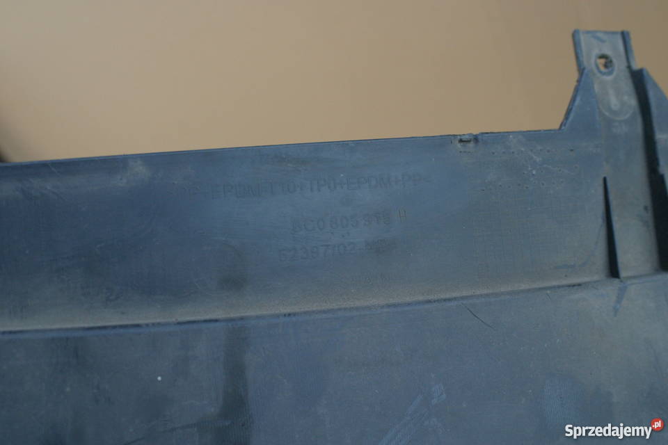 VW POLO V LIFT DOKŁADKA ZDERZAKA PRZÓD PRZEDNIA Bieleń