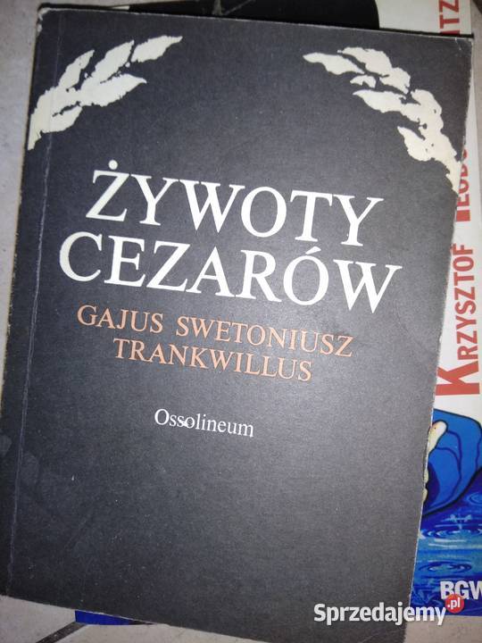 Żywoty Cezarów Ossolineum książki outlet używane Warszawa