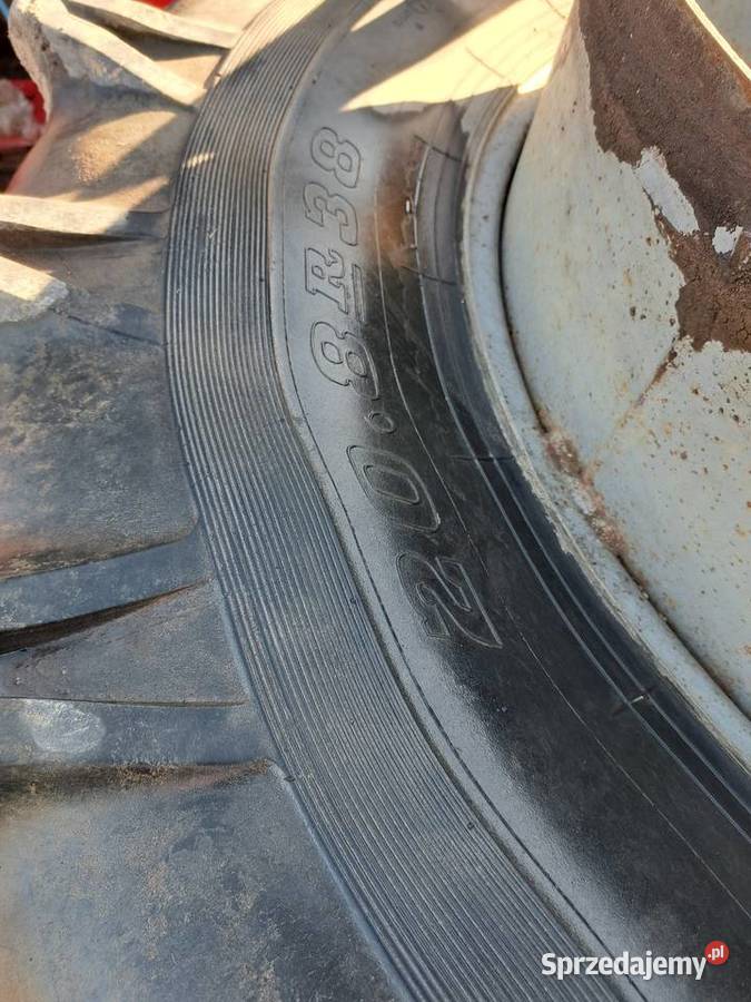 Koła bliźniacze 208 R38 Opony rolnicze Rolnictwo sprzedam