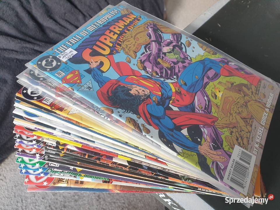 Superman in Action Comics zestaw 26 komiksów DC Gdynia