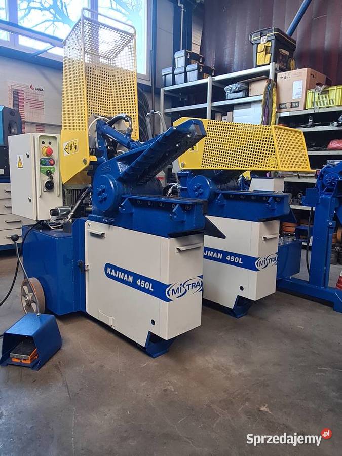 Nożyce do cięcia złomu Kajman 450 L do metali Oświęcim